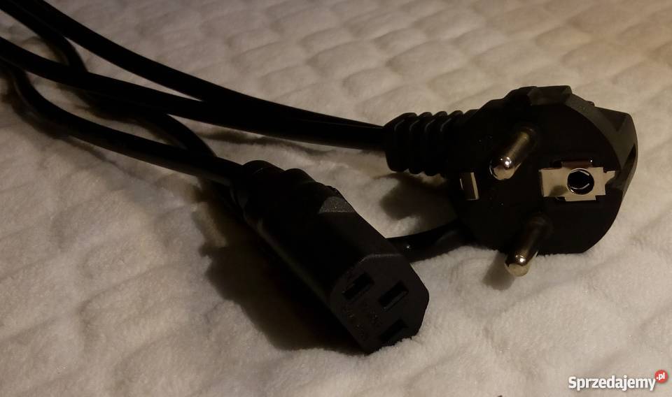 Kabel zasilania komputerowy czarny 120 Pozostałe Rogoźnik