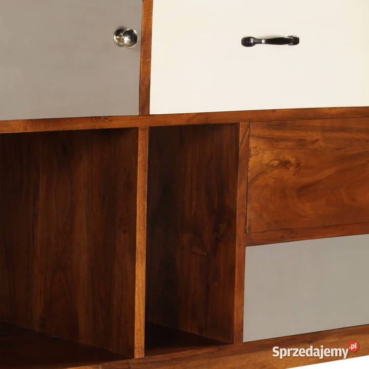Kredens z litego drewna akacjowego 115x35x86