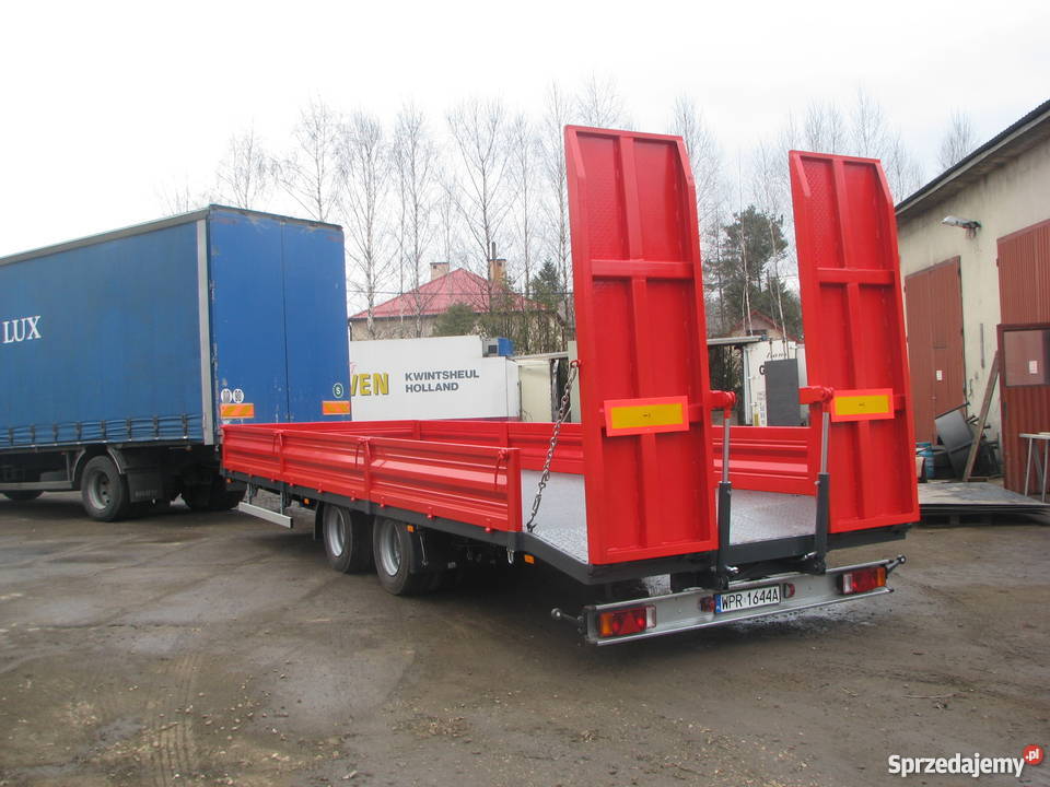Przyczepa tandem laweta transport 2015 Tyczyn