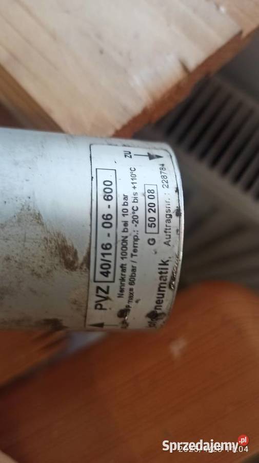 cylinder penumatyczny siłownik Kłodawa