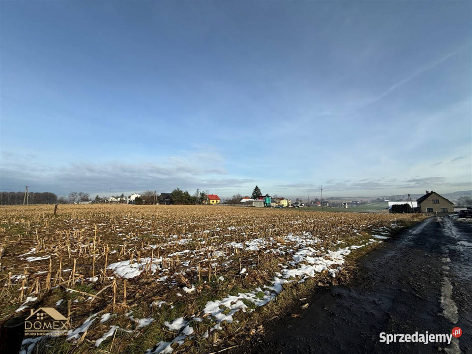 Grunt do sprzedania Dębowiec 1150m2 budowlana