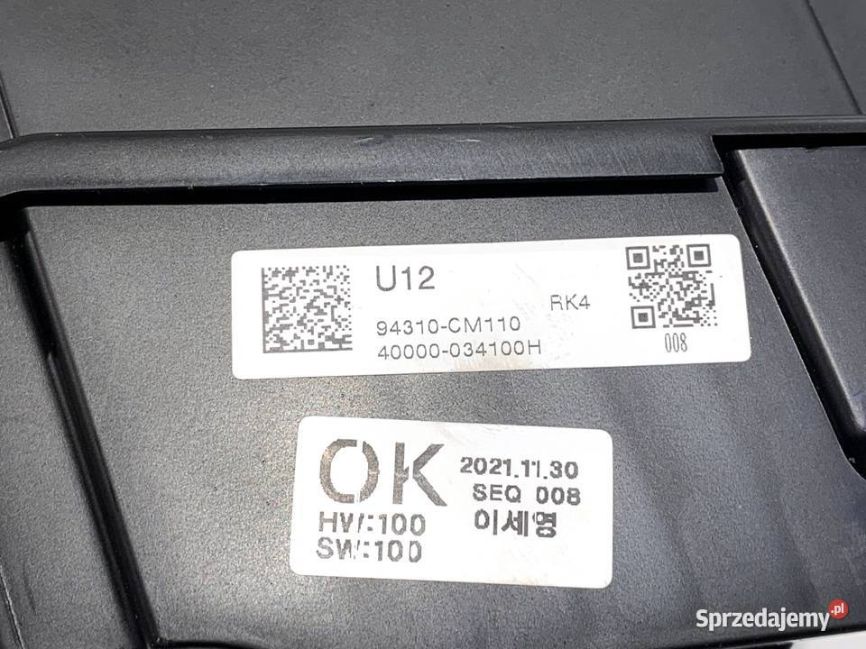 WYŚWIETLACZ HEAD UP HYUNDAI KONA 94310110 EKRAN osobowe sprzedam