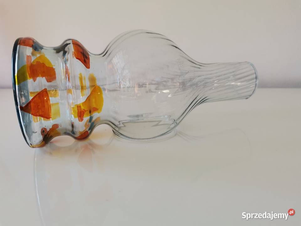 Stara szklana nieużywana lampka wodna sprzedam