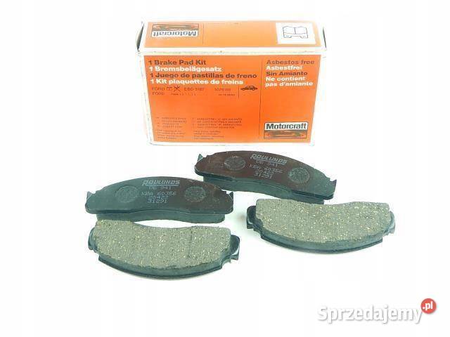 KLOCKI HAMULCOWE PRZÓD FORD FIESTA MK1 10 11 13