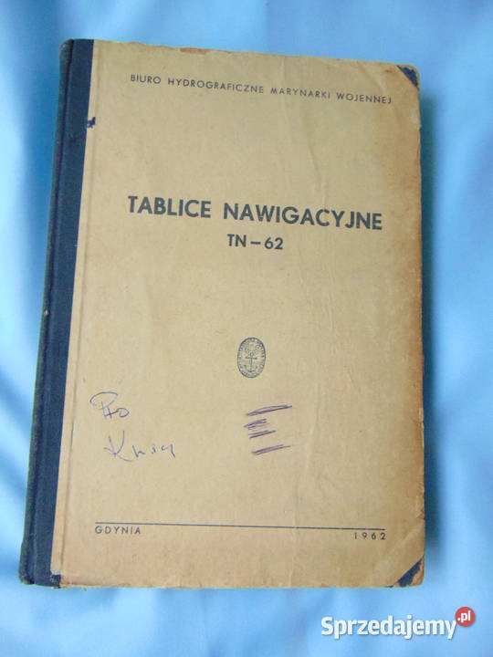 Tablice nawigacyjne TN62