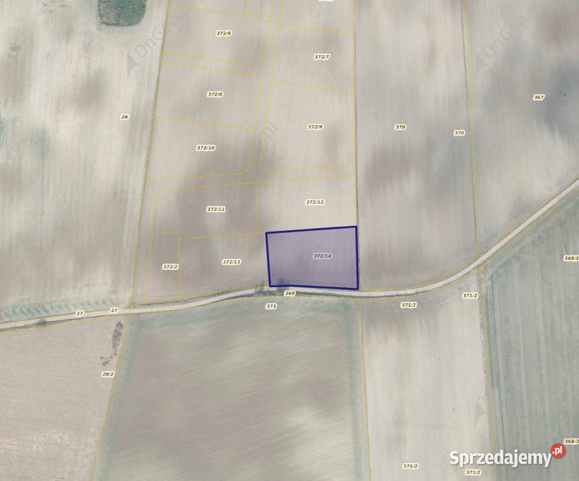 Działka 37214 w miejscowości Sękowo