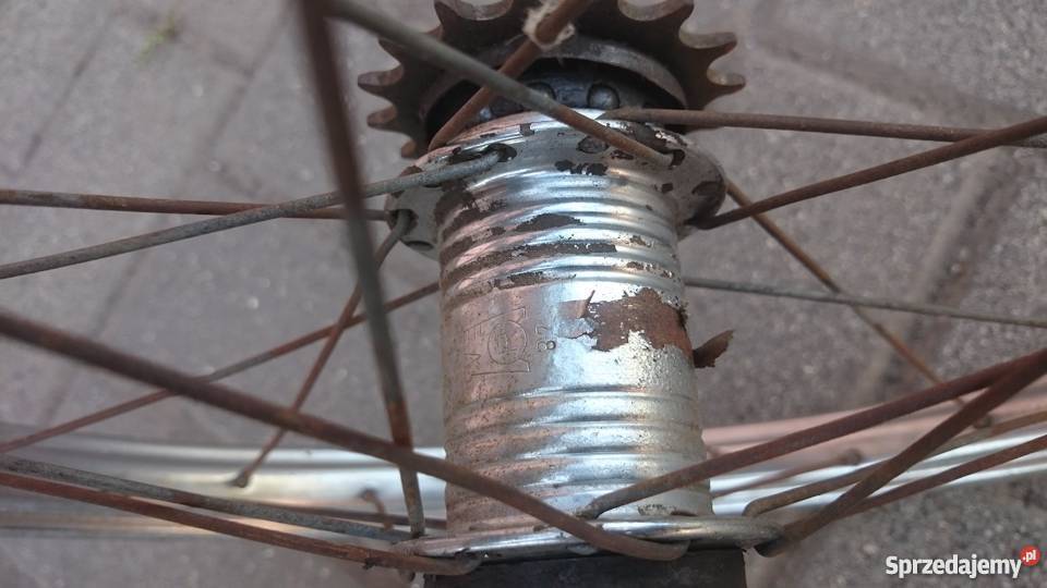 Koło rower dziecięcy reksio szarik piksi PRL 16 Ostrów Wielkopolski