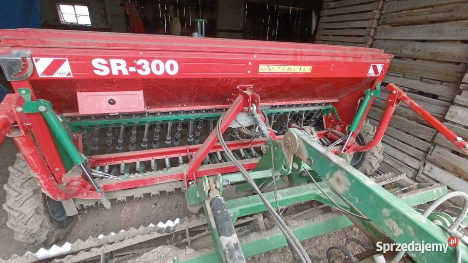 Siewnik stopkowy Agro Masz SR300 produkcji 2016 nieuszkodzony Kalisz