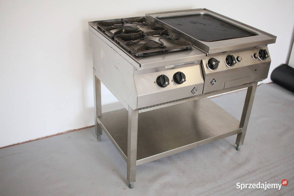 Kuchnia gazowa 2 palnikowa z grillem marka MKN Pszczyna