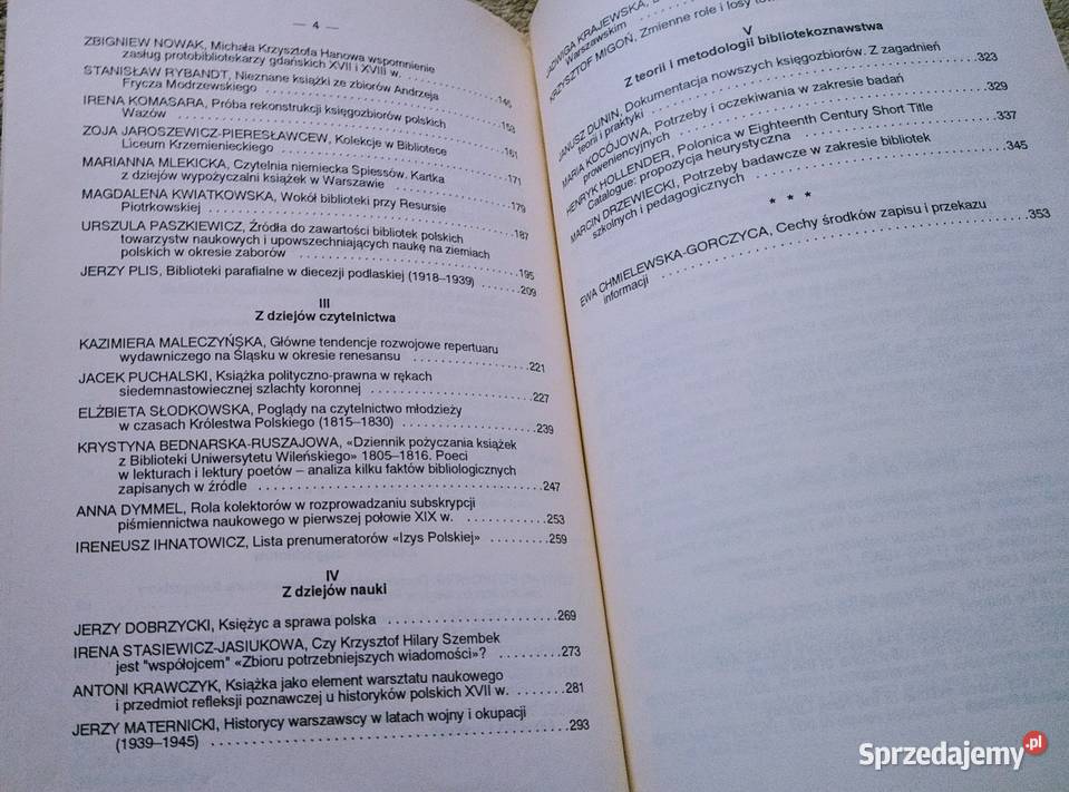 Bibliologia dyscypliną integrującą Mlekicka Gdańsk sprzedam