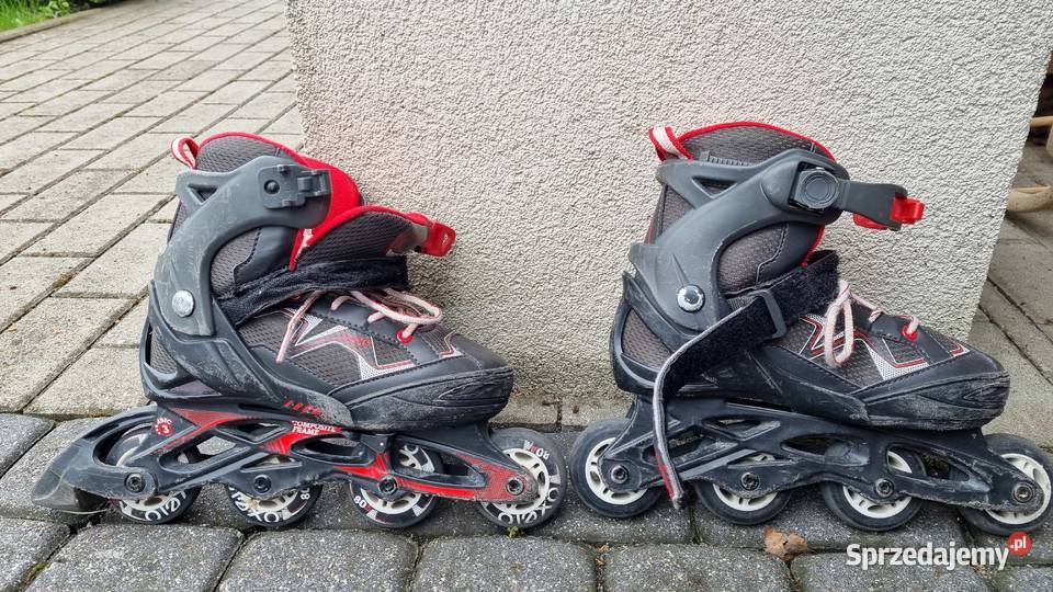 Rolki Oxelo Fit 3 Jr 35 38 mazowieckie Warszawa