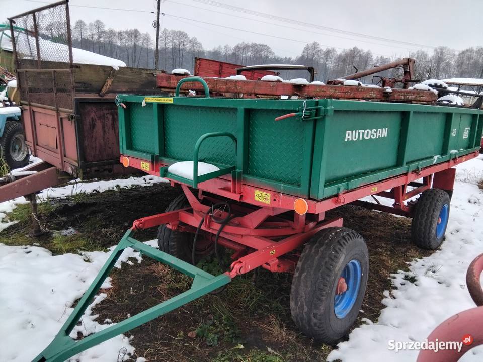 Przyczepa wywrotka 35 tonowa transport nieuszkodzony Bełchatów