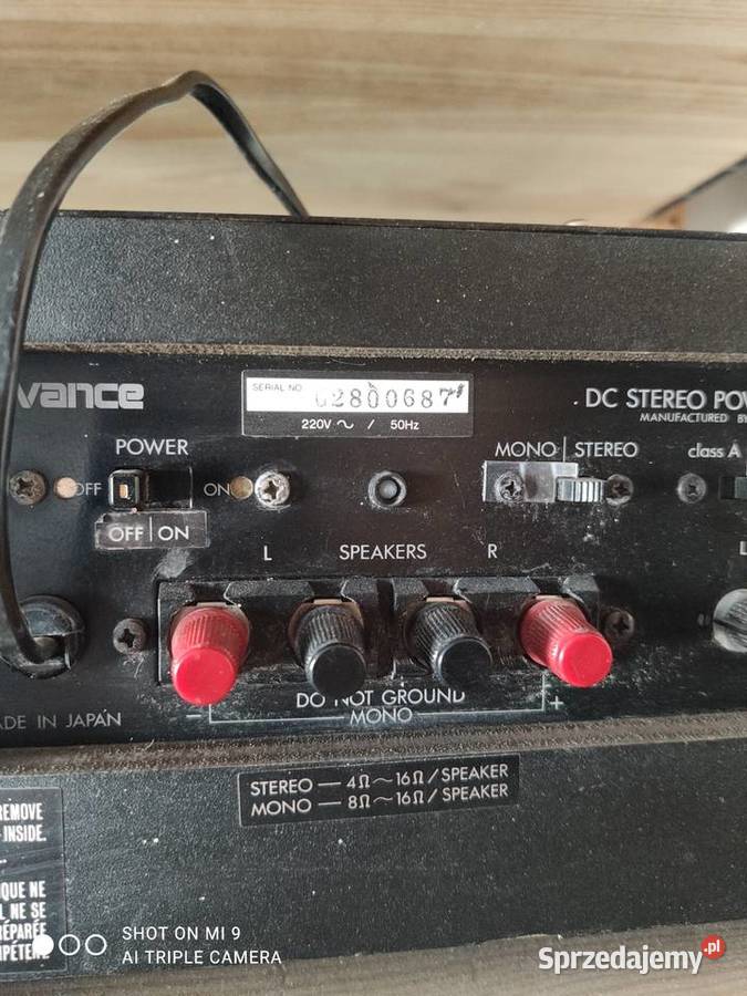 AVANCE Z501 LUXKIT LUXMAN podlaskie Białystok