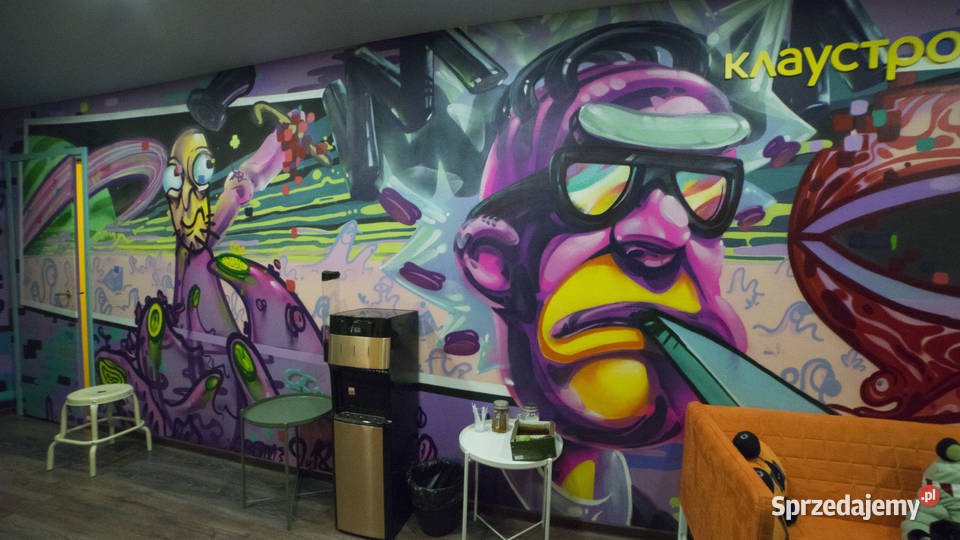 Artystyczne malowanie pokoju Murals pomorskie Gdańsk