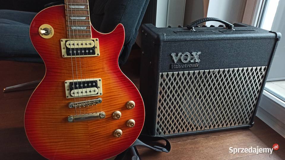 Gitara Richwood RE125 Piec VOX AD30VT Kraków