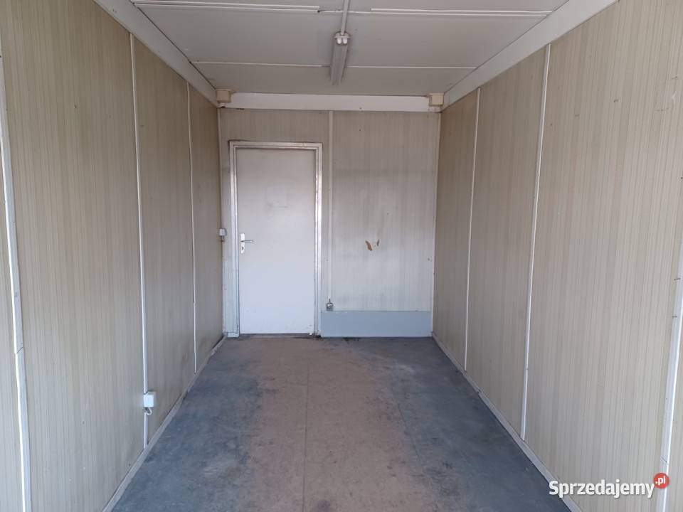 KONTENER BIUROWY SZATNIA ZAPLECZE BUDOWY 256 Wrocław sprzedam