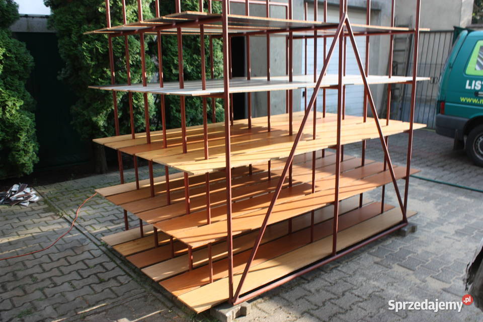 Sprzedam używany spawany regał magazynowy Poznań