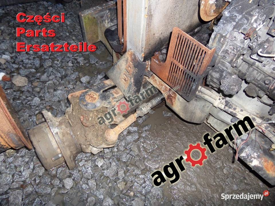 Claas Axos 340 części skrzynia biegów oś wał Byków