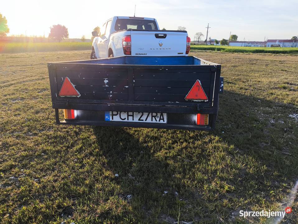 Przyczepka samochodowa 25x125 Mega mocna Do samochodów osobowych Margonin sprzedam