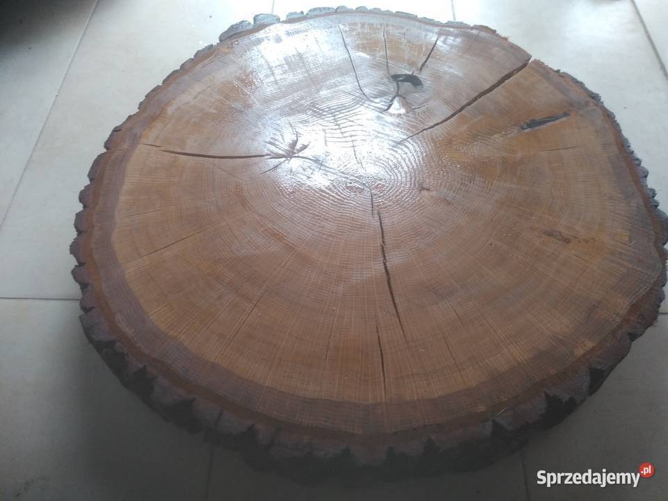 Sprzedam stolik kawowy dębowy 60cm Pińczów