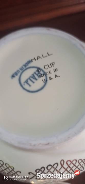 Dzbanek herbaty HALL 6 CUP Made in U S A pomorskie Gdańsk