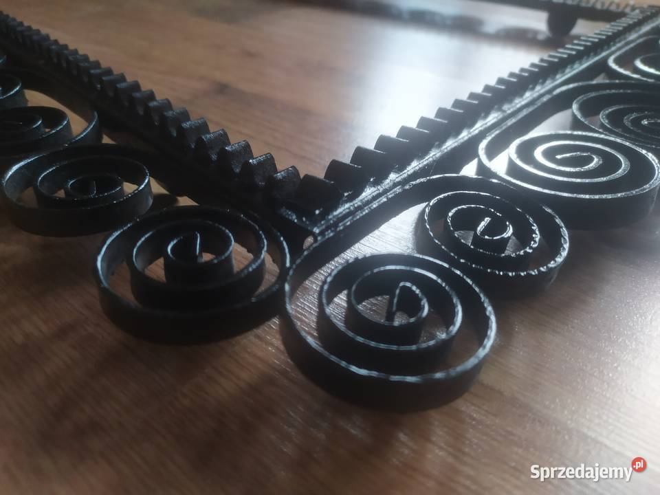 Rama metalowa lustro PRL Industrial Loft Vintage Szczecinek