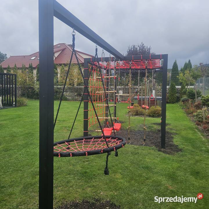 SIŁOWNIA OGRODOWA PLAC ZABAW METALOWY MAŁPI GAJ Nowy Sącz