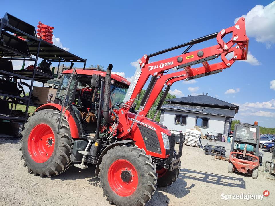 Tur Ładowacz Metal Technik 1600 ZetorBelarus MTZ Słupca