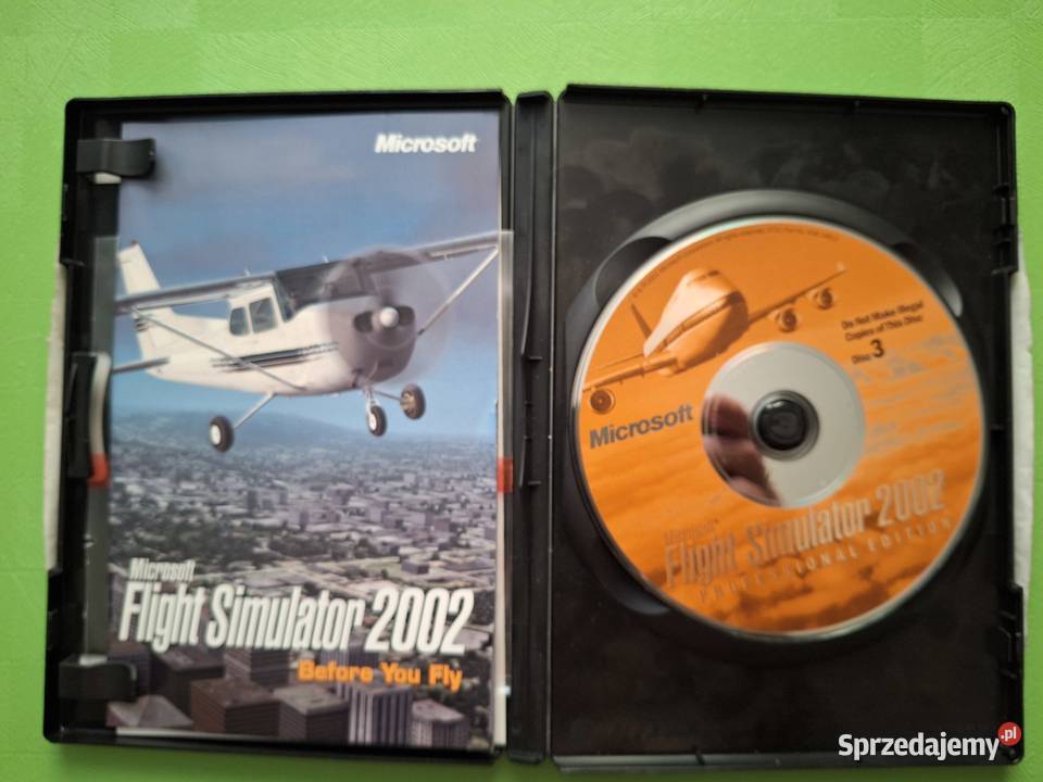Microsoft Flight Simulator 2002 Professional Warszawa sprzedam