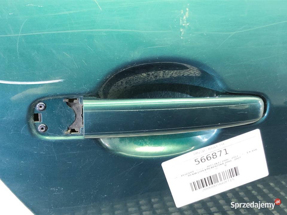 DRZWI PRAWY TYŁ PEUGEOT 307 Hatchback 0012