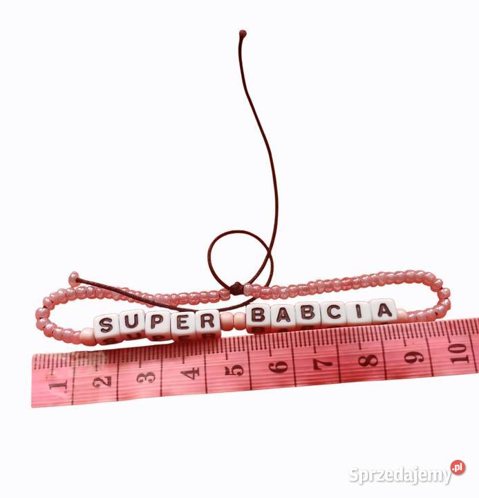 Bransoletka Super Babcia Gliwice sprzedam