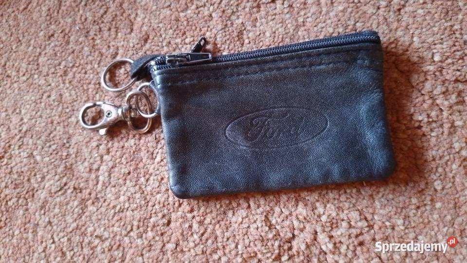 Eleganckie etui saszetka na klucze z logo Ford