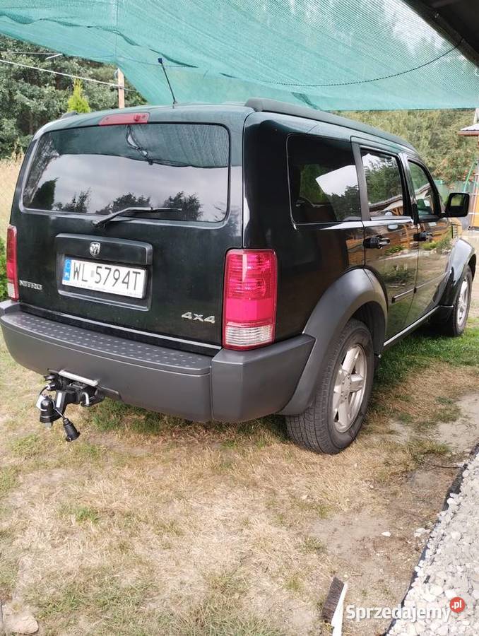 Dodge 4x4 Nitro 37 benzyna Lpg światła przeciwmgielne Warszawa
