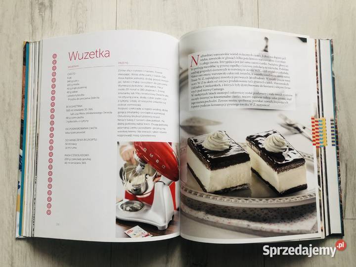 NOWA Książka kulinarna Wielka księga z wypiekami twarda łódzkie Łódź