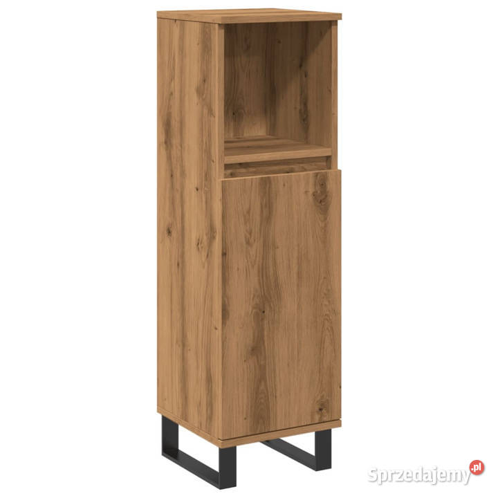 Szafka łazienkowa dąb artisan 30x30x100 WM857212