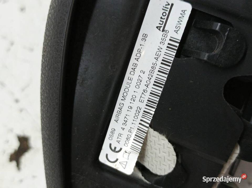PODUSZKA POWIETRZNA AIRBAG LEWA KIEROWCY Ford sprzedam