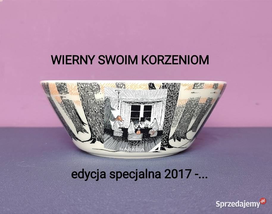 MUMINKI miseczka Moomin Arabia Finland WIERNY Jasień