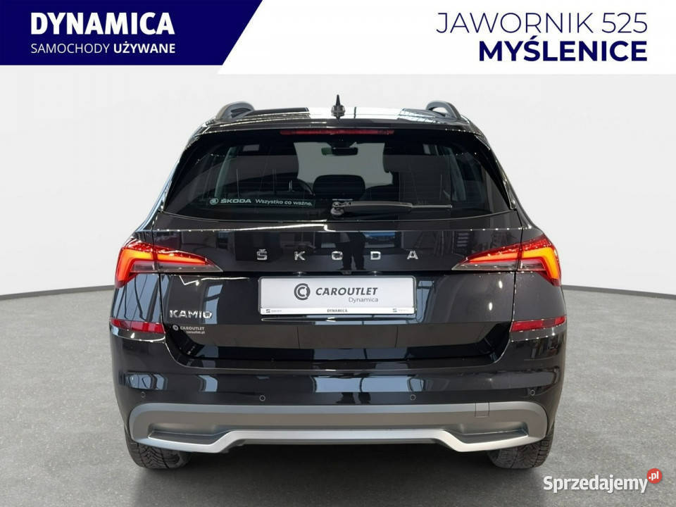 koda Kamiq Style 10TSI 110 DSG 2022 r salon klimatyzacja Myślenice