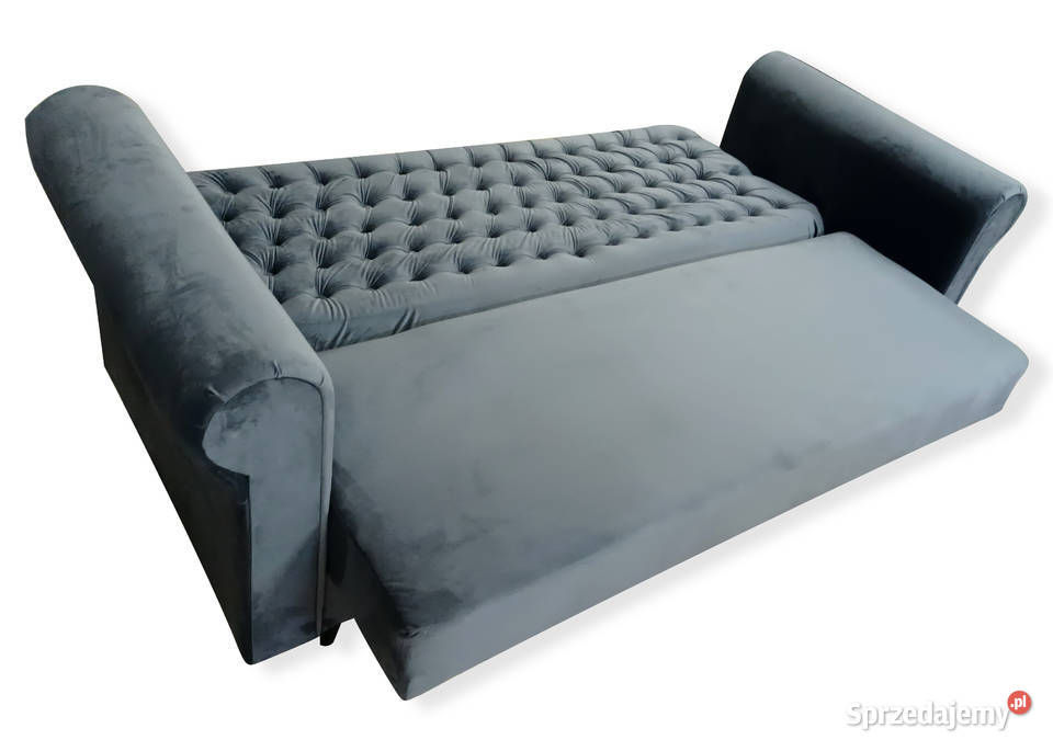RATY sofa wersalka z pojemnikiem Glamour kanapa Łóżka, wersalki i sofy Płock sprzedam