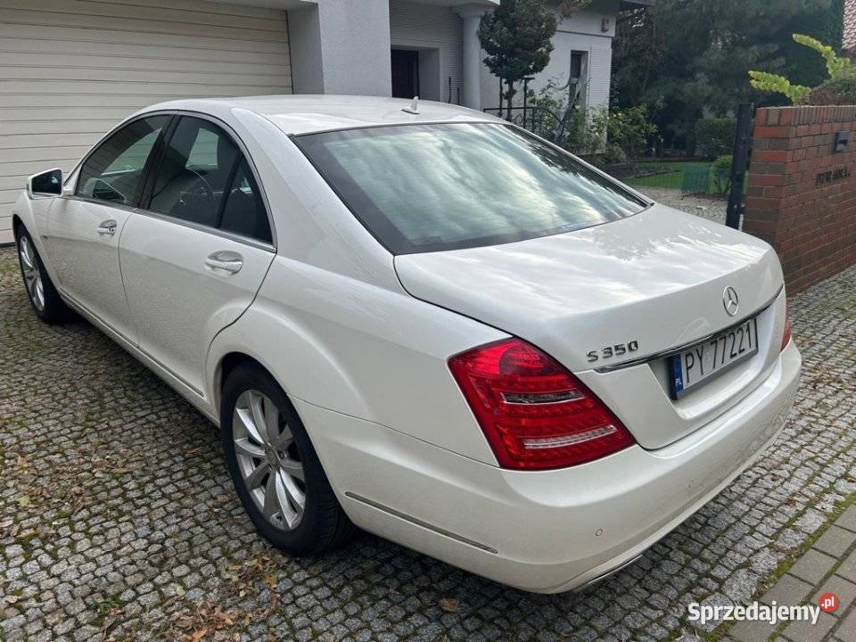 Mercedes S klasa model 221 35 benzyna 306 2011r Poznań