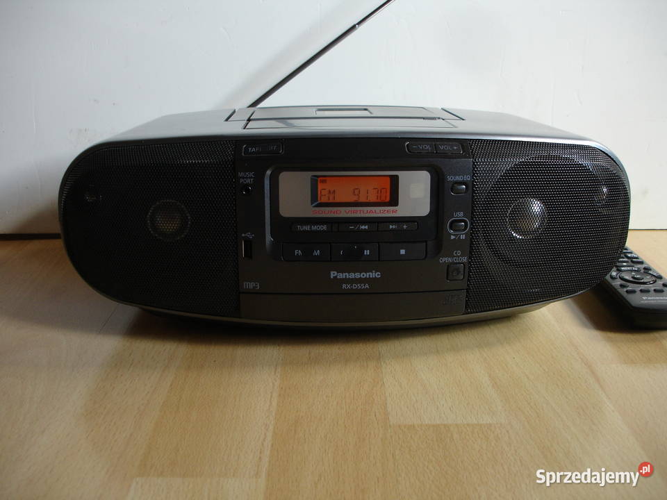 Radiomagnetofon PANASONIC RXD55A PILOT sprzedam