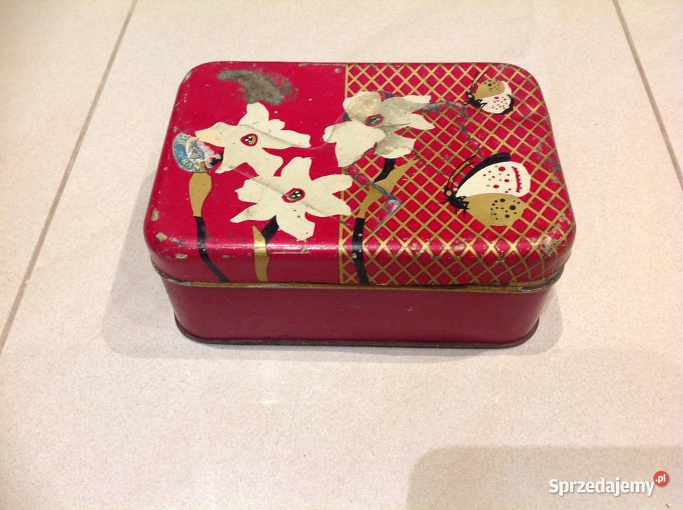 Stara Puszka Metalowa Ciastkach H BAHLSENS