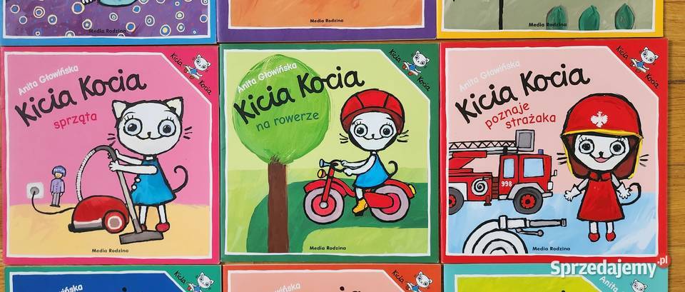 Zestaw książek Kicia Kocia Anita Głowińska