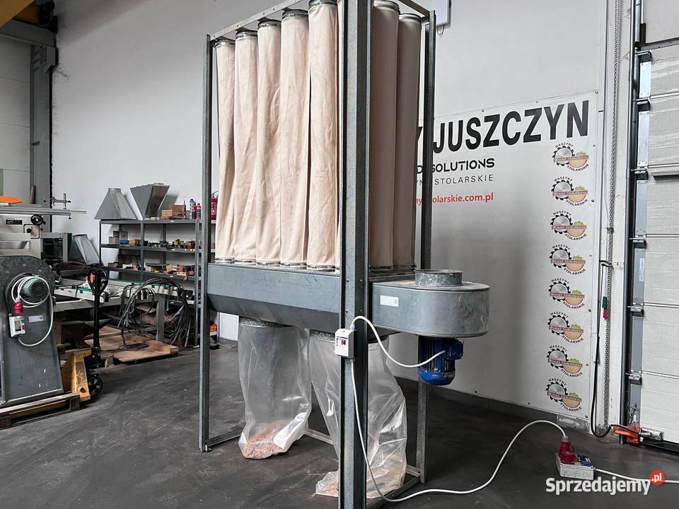 Odciąg filtrowy 2 workowy 3kw Produkcja małopolskie Juszczyn