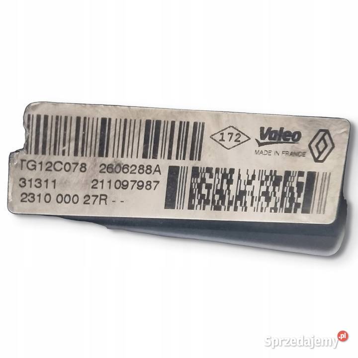 ALTERNATOR Renault Megane III Scenic III 15 DCI Chełm