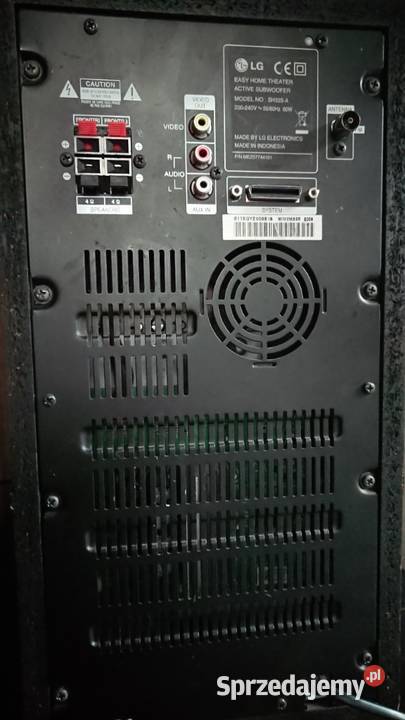 Subwoofer aktywny LG z DVD fm radio iPODaux HDMI Lublin