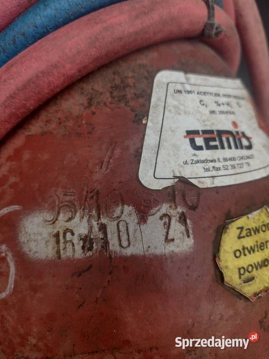 Zestaw do cięcia grzania butli tlen i acetylen Stargard