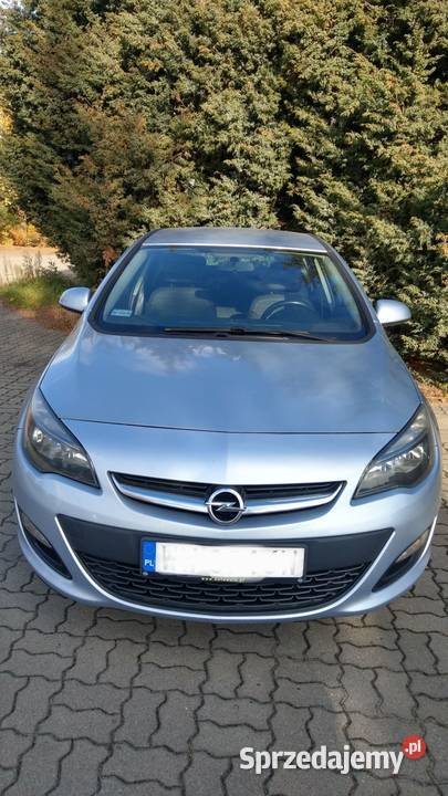 Opel Astra j 14T 2018 salon Polska 1 właściciel mazowieckie Warszawa