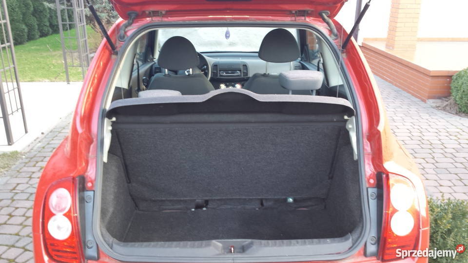 Nissan Micra 12 65 czerwony 1wszy właściciel benzyna sprzedam