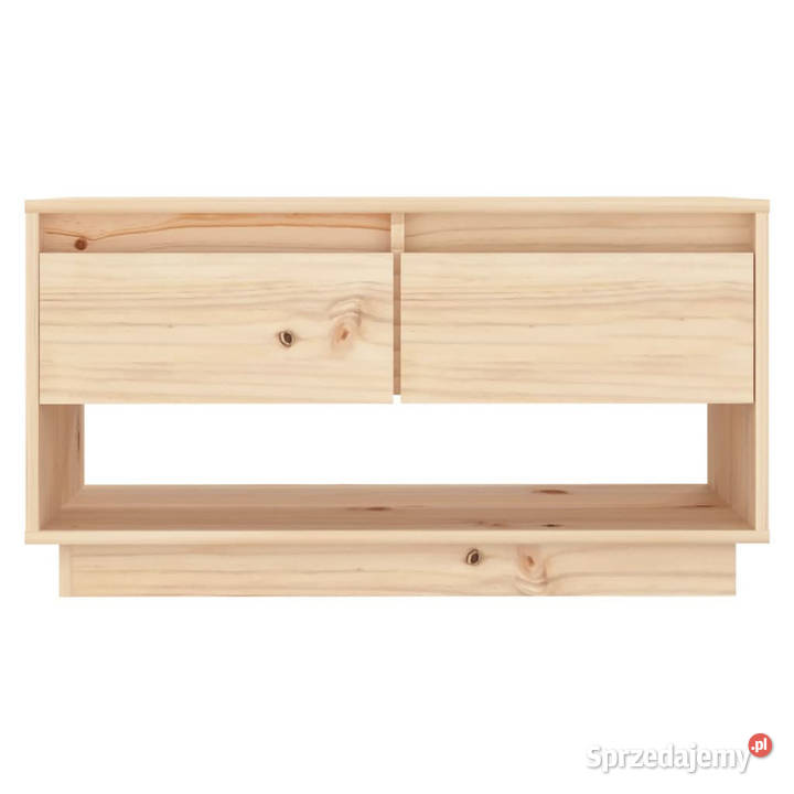Szafka pod telewizor 74x34x40 lite drewno mazowieckie Warszawa